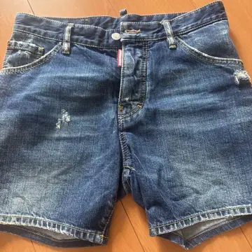 DSQUARED2 데님 하프 팬츠 숏 데미지 가공 44