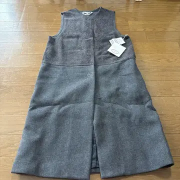 마렌담 롱 베스트 베스트 코트 양가죽 새상품