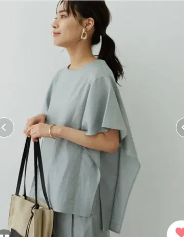 린넨 블라우스