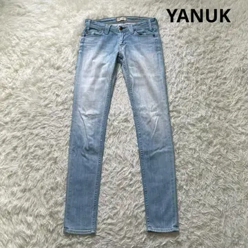 YANUK PATRICIA 풀렝스 스키니 데님 팬츠 스트레치