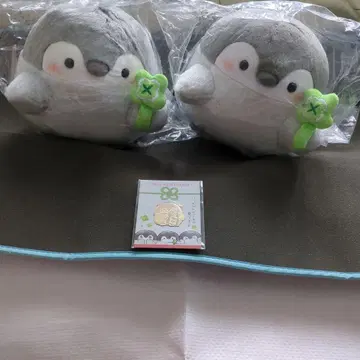 코우펜짱 포와포와 봉제 인형 S 2개 세트