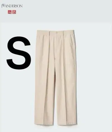 JW ANDERSON 유니클로 린넨 블렌드 이지 팬츠 새상품급 완판
