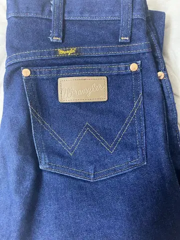 Wrangler 데님 팬츠 30 X 30 다크 블루