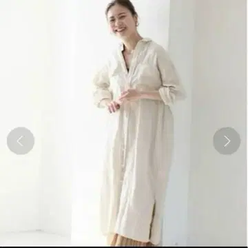 저널 스탠다드 레리움 프렌치 린넨 셔츠 원피스