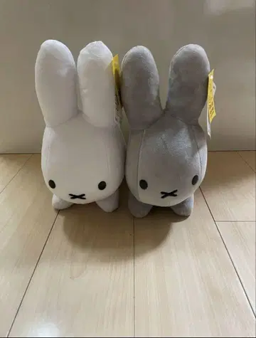 미사용품 미피 봉제 인형 2개 세트