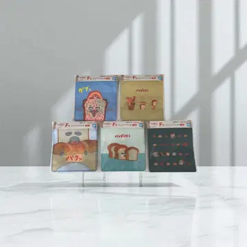 빵 도둑 제일복권 지퍼 팩 5종 세트