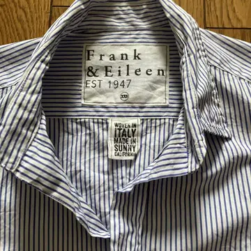 Frank & Eileen 스트라이프 셔츠 XXS