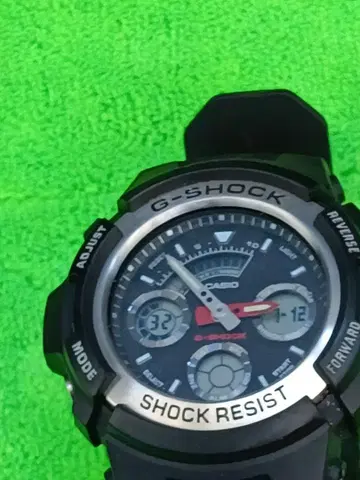 G-SHOCK 블랙 아날로그 디지털 시계