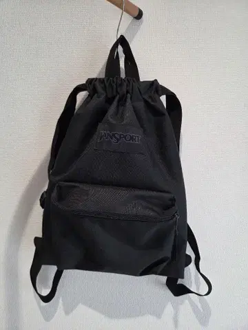 JANSPORT 냅색 백팩 블랙