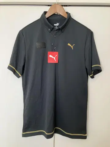 PUMA 푸마 폴로 셔츠 택 포함 새상품 블랙 골프