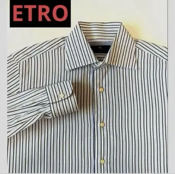 새상품급 ETRO 스트라이프 셔츠 사이즈 40