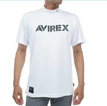 AVIREX 아비렉스 골프 반팔 모크넥 M