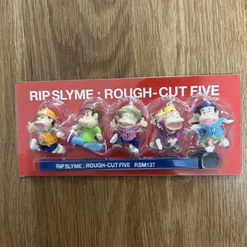 RIPSLYME 립 슬라임 피규어 핸드폰 스트랩 아카즈카 후지오 5개