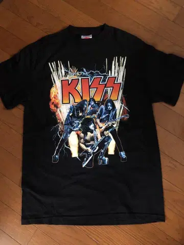 KISS 티셔츠 M 사이즈