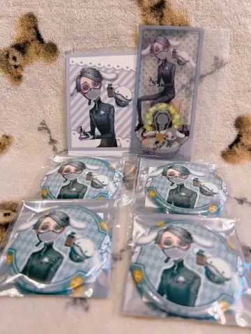 산리오 캔뱃지 스티커 혜택 장의사 제5의 인물 IdentityV