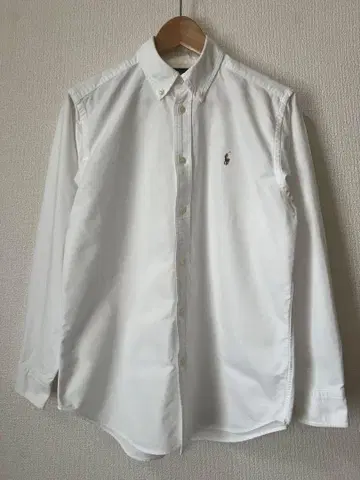 Ralph Lauren B/D 옥스퍼드 화이트 셔츠 화이트 160