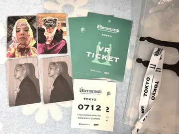 G-Dragon 미디어 전시 혜택 8종 세트