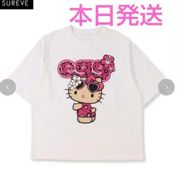 갸루 키티 egg SUREVE 아베일 티셔츠