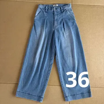 JOURNAL STANDARD relume 36 라이트 블루 와이드 데님