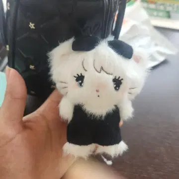 흰 고양이 봉제 인형/마스코트