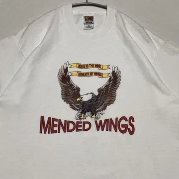 90s 프룻 오브 더 룸 MENDED WINGS 이글 티셔츠