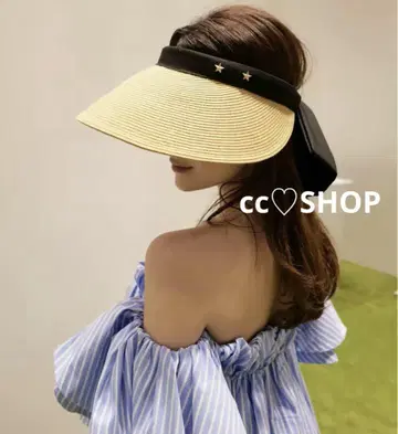 Bibiy. B. STAR SUN HAT 스트로우 햇 밀짚모자