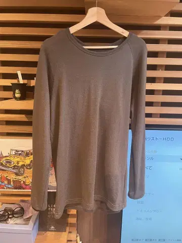 야마토미치 DF MESH 메리노 롱 슬리브
