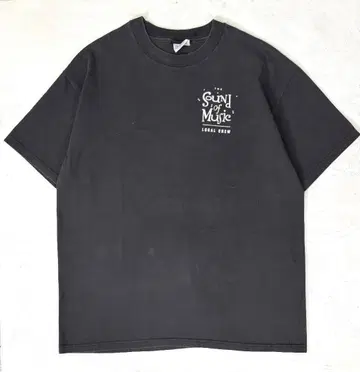 90s-00s Hanes 그래픽 티셔츠 블랙