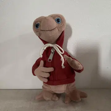 E.T. 후드 부착 봉제 인형