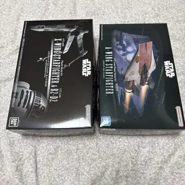 반다이 1/72 A-윙, X-윙 + 1/12 R2-D2 프라모델
