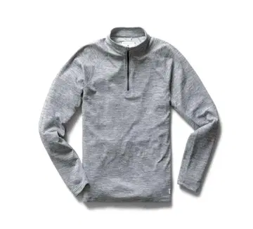 1 REIGNING CHAMP 하프 지퍼 맨투맨 그레이 XL