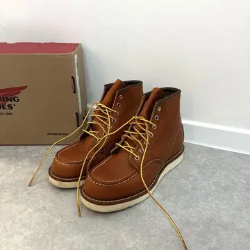 새상품급 레드윙 REDWING 6인치 모크토 박스 포함