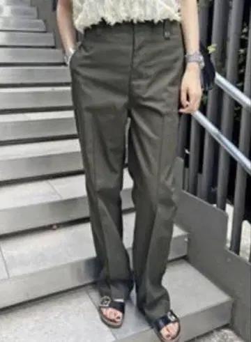 Spick & Span 스트레이트 팬츠