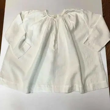린넨 개더 탑