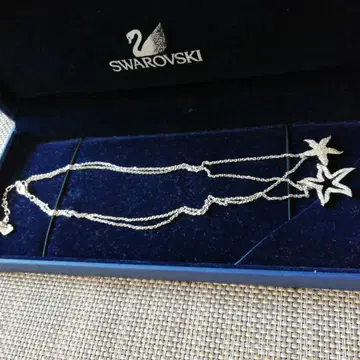 스와로브스키 별 모양 크리스탈 목걸이