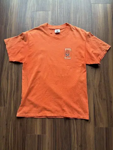 BIRDWELL 오렌지 티셔츠 M 사이즈