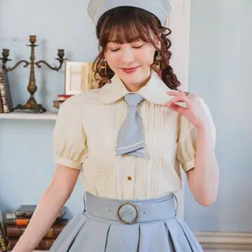 내일(일)까지 판매 마린 아카데미아 블라우스 S 쿠루미 시마무라