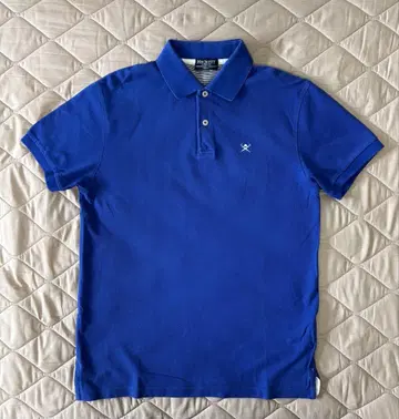 HACKETT 파랑 피케 셔츠 M 사이즈