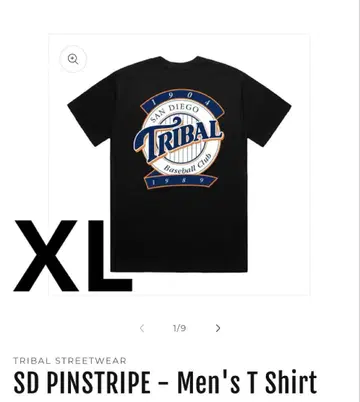 TRIBAL SD PINSTRIPE - 남성용 티셔츠 2025년