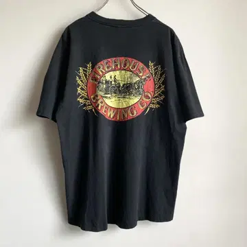 90s FIREHOUSE BREWING CO. 양조장 맥주 술 티셔츠