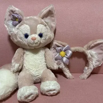 디즈니씨 리나벨 봉제 인형 S 사이즈 머리띠