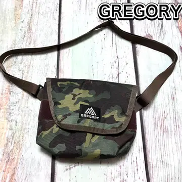 GREGORY 그레고리 카모플라쥬 숄더백 사코슈 메신저