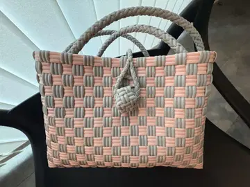 mekearisa 메케아리사 Hello bag pink clay