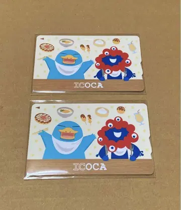 오사카 간사이 엑스포 한정판 디자인 ICOCA 카드