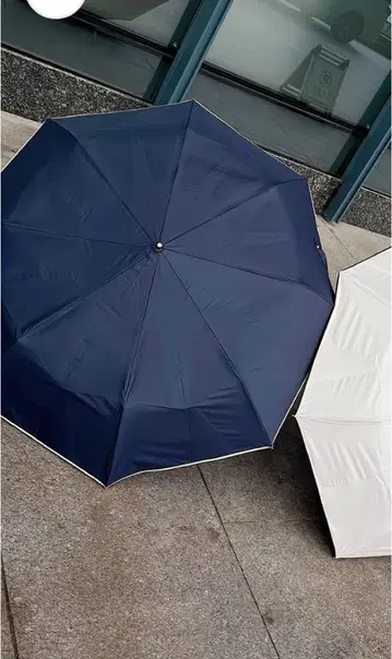 완전 차광 우천 겸용 양산 네이비 시이짱