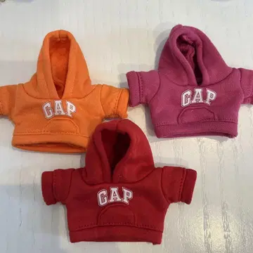 GAP 가챠가챠 브라난 베어 일본 한정판 후드티 오렌지 의류