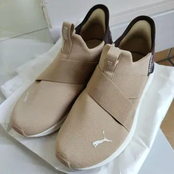 Puma 슬립온 베이지 브라운