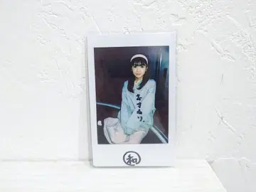 나나니지 사이조 카즈 친필 사인 폴라로이드 G