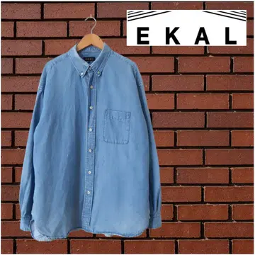 EKAL 에카르 어반 리서치 데님 셔츠 M 아웃도어