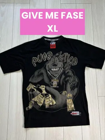 기브미 페이스 티셔츠 XL 사이즈